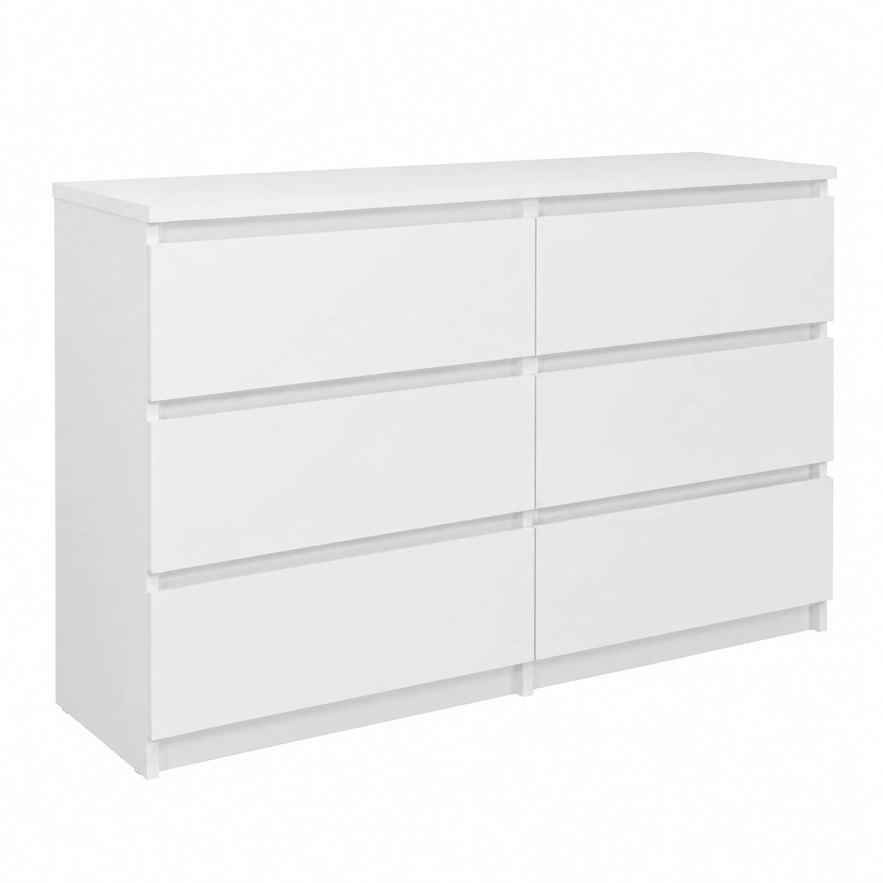 Armoire, avec rangement, avec tiroirs, coloris blanc, 30 x 75 x 120 cm, pour la chambre
