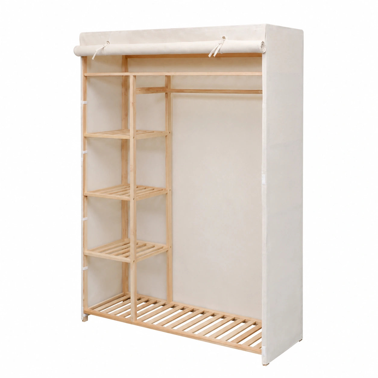 Armoire, en tissu, avec rangement, 110 x 40 x 170 cm, pour la chambre