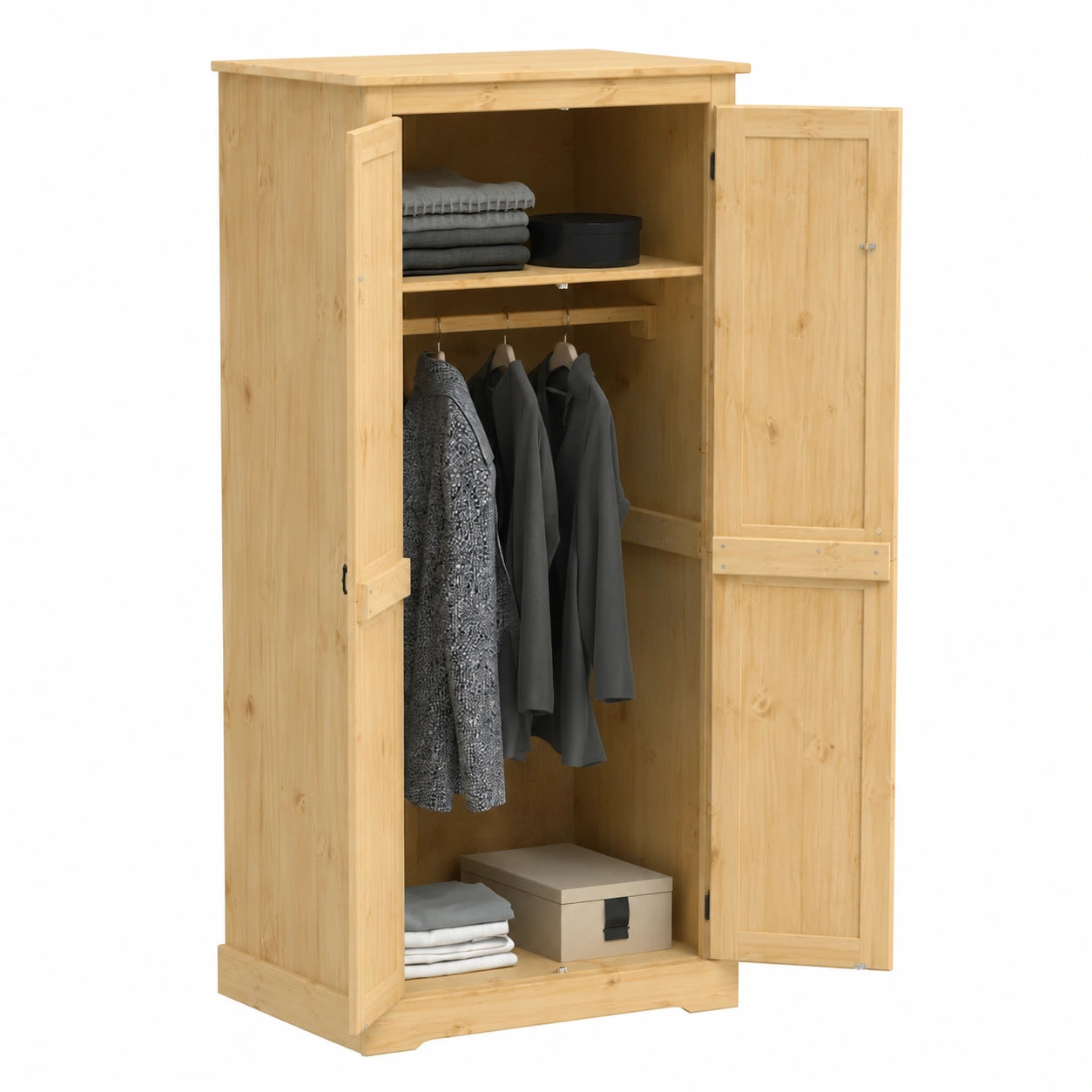Armoire, modulable, avec rangement, avec tiroirs, 76 x 50 x 170 cm, pour la chambre