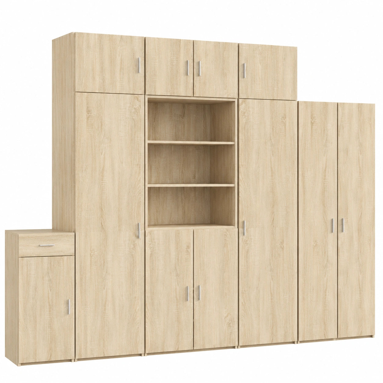 Armoire, en chêne, 70 x 42,5 x 225 cm, pour la chambre
