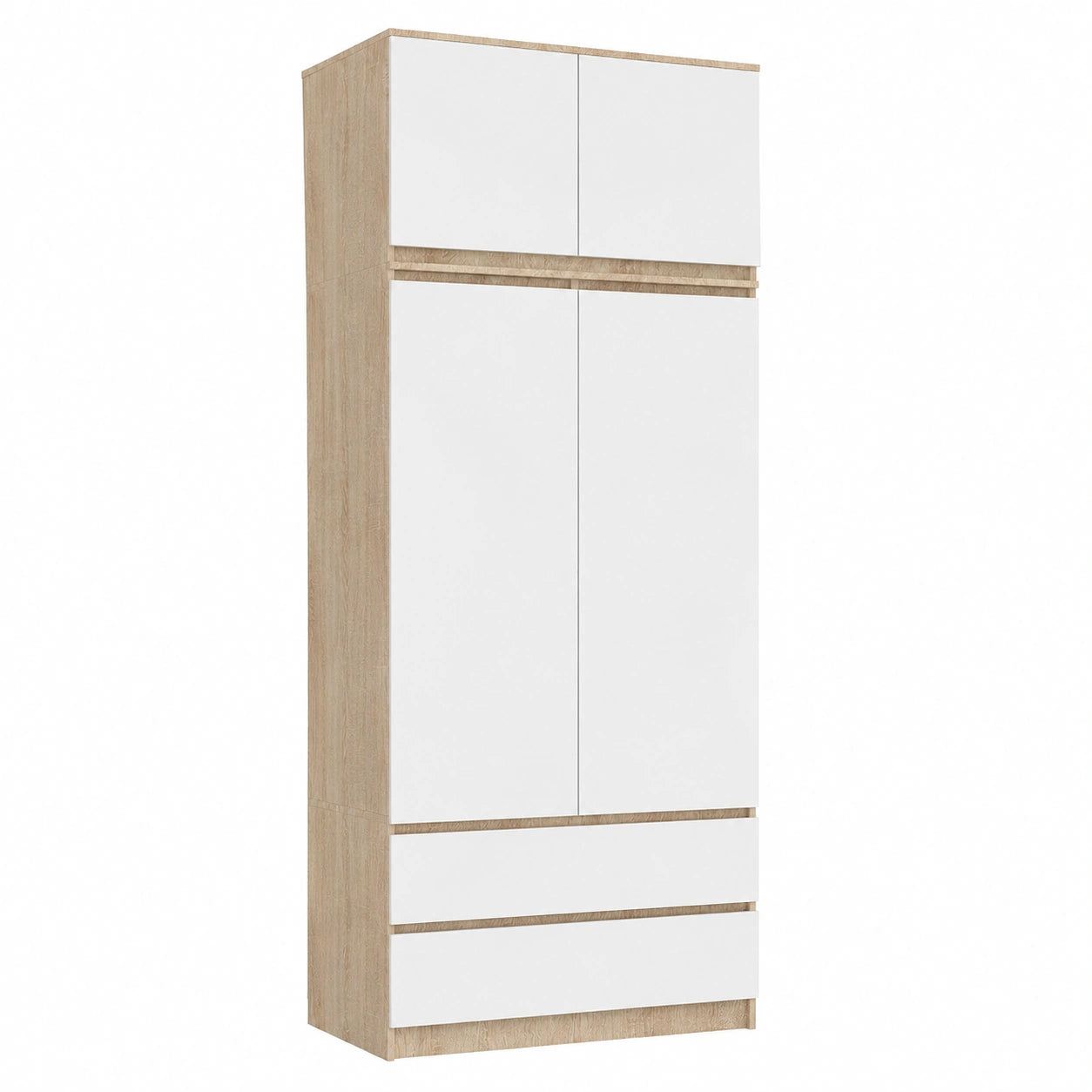 Armoire, avec rangement, pour la chambre